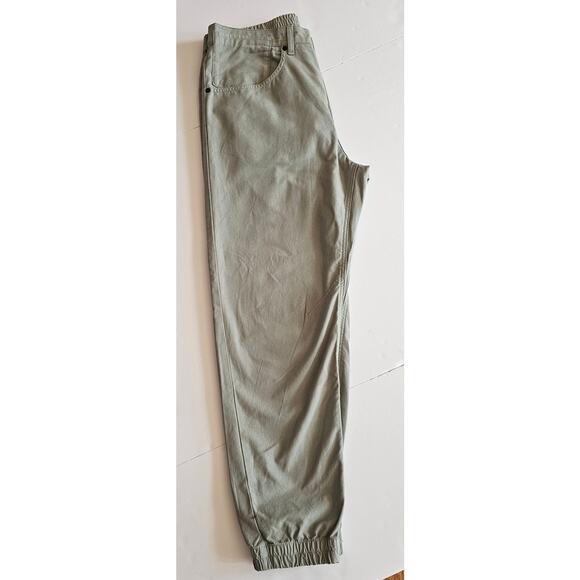 Rag & Bone Army Green Jogger Cargo Pants Relaxed High Rise Button Womens Sz 30 - Picture 10 of 10